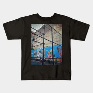 Street Art, East Harlem, Manhattan, New York City Kids T-Shirt